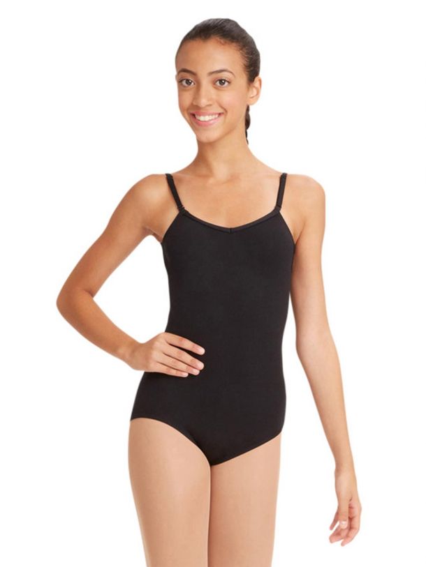 Capezio Adult Camisole Leotard w/ Adjustable Straps CC100 – Ellman's Dance  Boutique