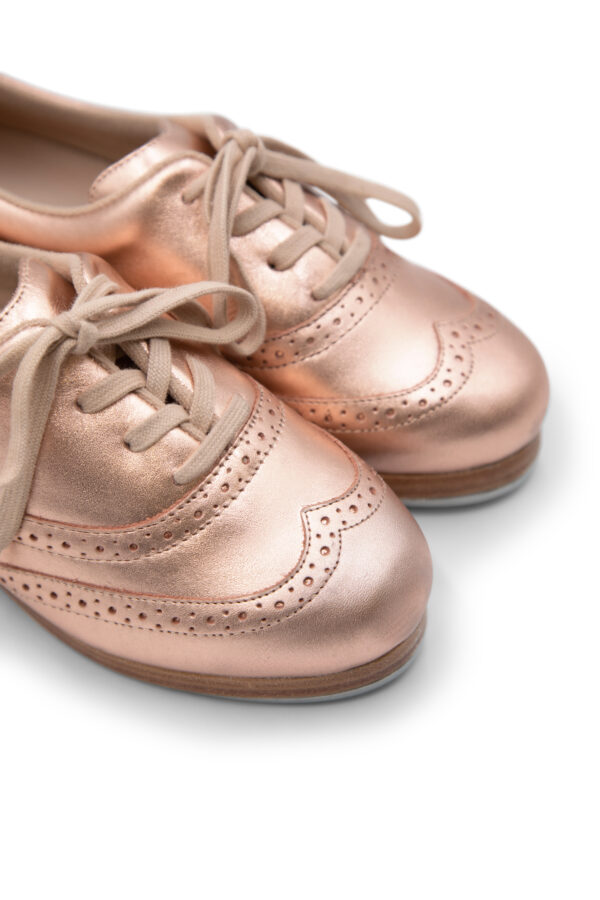 Capezio Limited Edition Gold Roxy Tap Shoes - Image 6