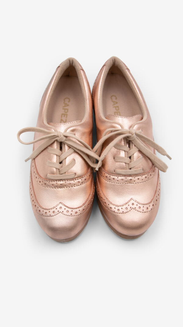 Capezio Limited Edition Gold Roxy Tap Shoes - Image 4