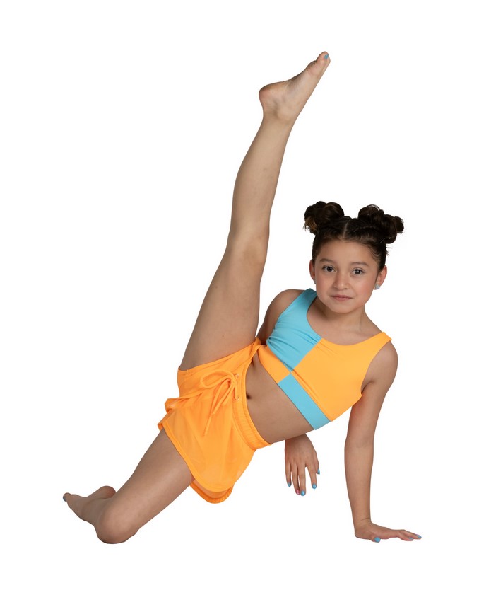 XO Dance Breezy Flow Mesh Short