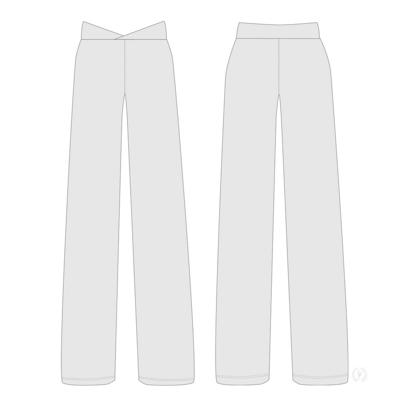 Eurotard Microfiber V Front Jazz Pant - Child and Adult - Image 4