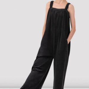 Bloch Isabella Velvet Pocket Jumpsuit