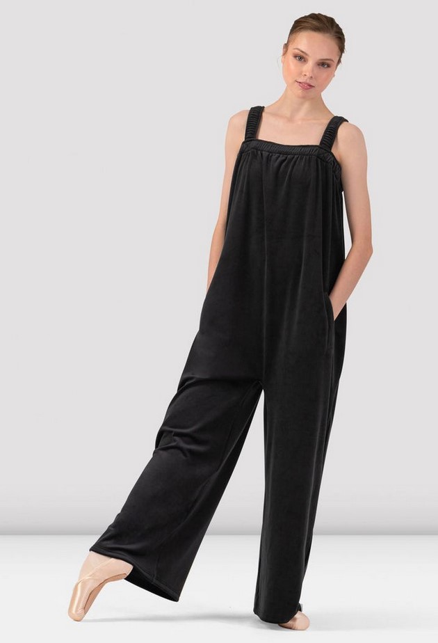 Bloch Isabella Velvet Pocket Jumpsuit
