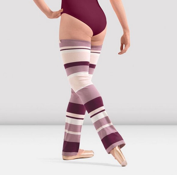 Bloch Adult Striped Leg Warmers - Image 2