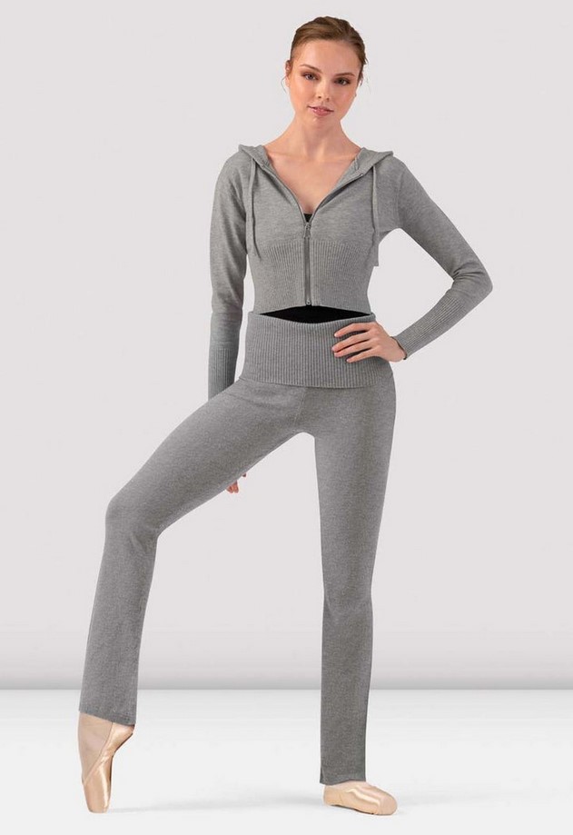 Bloch Solstice Rollover Flare Knit Pant - Image 5