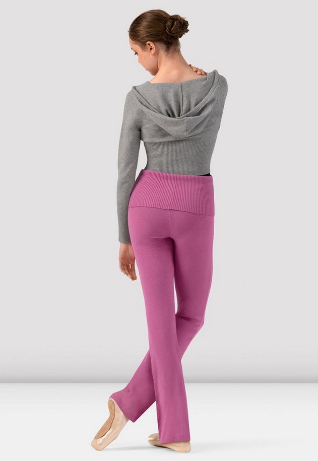 Bloch Solstice Rollover Flare Knit Pant - Image 2
