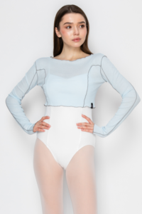 Aluvie Rora Seamed Sheer Top